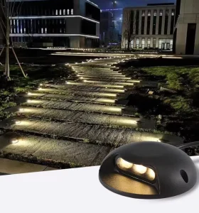 1/2/3/4 Side View Deck Garden Ground IP67 Buried Driveway LED Inground Underground Light