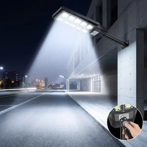 10 Lens Solar Powered Road Lamp Professional Integrated Security Sentry Wireless Remote Control for Farm Yard