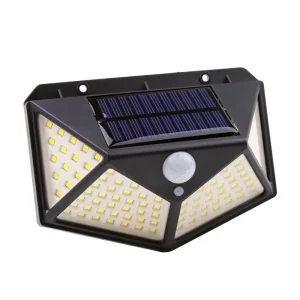 100 LED Solar Light PIR Motion Sensor Outdoor Solar Lamp IP65 Waterproof Wall Light Solar Sunlight Powered Garden Street Light