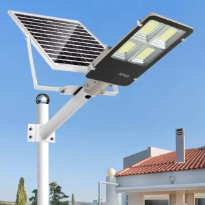 100W 150W 200W 300W Customized Power and Logo Split Solar Street Light with Installation Bracket Arm