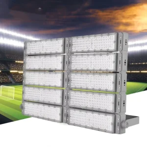 100W 200W 1000 Watt Outdoor LED Flood Light High Mast Light Pole with LED Floodlight Projector for Stadium Tunnel Football Field