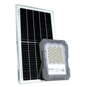 100W Solar LED Flood Light IP65 Waterproof Aluminum Outdoor Spotlight for Garden Road & Landscape Security Lighting