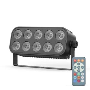 10LED RGBW LED Wall Washer Projection Stage Light for DJ Disco Wedding Party