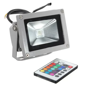 10W 20W 30W 50W Outdoor RGB LED Flood Light with Remote Controller