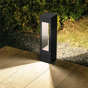 10W AC LED Bollard Light Outdoor Garden IP54 Waterproof Aluminum Adjustable Color Temp 3000 6000K Landscape Pillar Lamp Custom