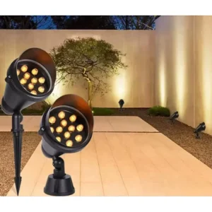 10W LED Spike Spotlight IP65 Outdoor Garden Landscape Light Aluminum Body Waterproof Yard Path Lighting