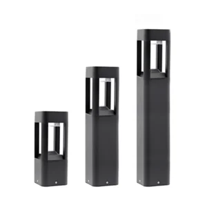 10W Outdoor Square LED Landscape Pillar Bollard Light, IP65
