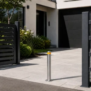 110mm Lightweight Telescopic Safety Bollard for Warehouse Entrance Parking Spaces Bollard Post Access Control Pillars