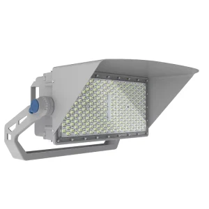 120-277V Outdoor Lighting Fixture 650W High Efficiency 150LM/W LED Flood Light