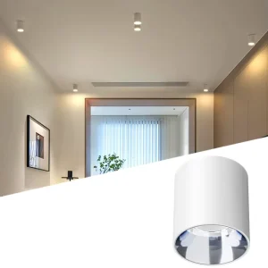 12W/20W CE Dimmable Square LED Ceiling Light and Outdoor Wall Sconce, Aluminum Body