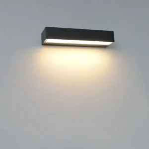 12W Aluminum Outdoor Garden Indoor Hotel Aisle Porch IP65 Waterproof Up and Down LED Wall Light