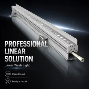 12W DMX512 Aluminum RGB LED Wall Washer IP65 Anti-Glare Hood CRI 90 High Brightness Exterior Building Facade Lighting CE RoSH
