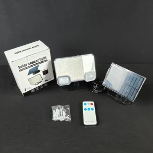 144LED 1200mAh Motion Sensor 8-12H Lighting for Outdoor Garden Yard Solar Induction Wall Light