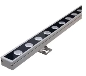 15W Outdoor LED Linear Wall Washer Light IP65 Warm White Aluminum