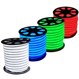 15x25mm SMD2835 110V 220V LED Neon Flex Tube RGB 24V 12V with CE RoHS for Indoor Outdoor Use