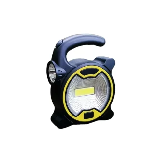 2-in-1 LED Handy Flood Light Lanterns 120 Beam Angle IP55 Waterproof 3xAA Battery 6000K Daylight Portable Garden