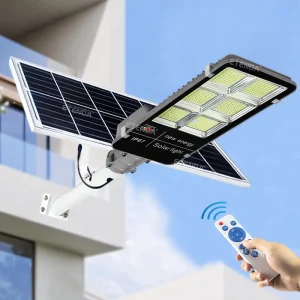 2 in 1 Waterproof Remote Control Solar LED Street Light 24W 100W 120W 360W 500W