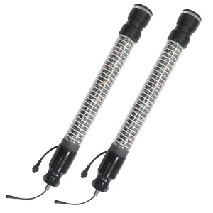 2.2inch COB Fat Whip with Top RGBW Laser Light RGB Color Chasing Whip Light for SXS UTV ATV Offroad
