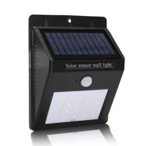 20L LED Flashlight Sensor Wall Waterproof Solar Garden Street Light Automatically Night Blubs Garden Light Solar