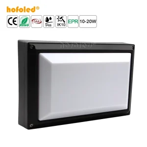 20W LED Bulkhead Light IP65 IK10 Aluminum Wall Mounted Modern Wall Sconce SAA Outdoor Wall Light For Hotel Porch Stair