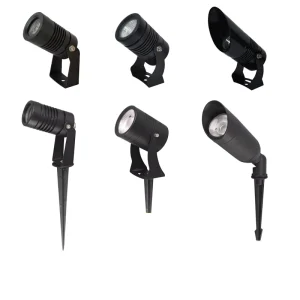 220V Waterproof Aluminum LED Outdoor Spotlights IP65 Rating 6000K Daylight Garden Tree Lawn Ground Lights
