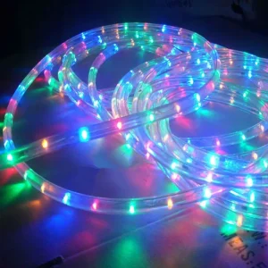 220v 110v IP65 PVC SMD LED Rope Light 8 Function Outdoor Street Shopping Mall Center Decoration 6000K Daylight