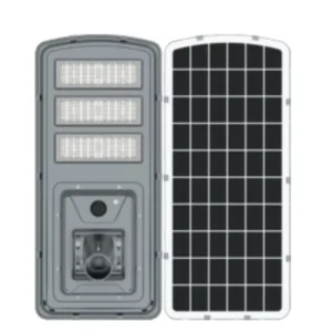 22W DC Road IP65 Aluminum Solar PIR Motion Sensor Dimmable Remote Smart Control LED Street Light