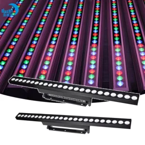 24-Piece RGBW LED Wall Washer Stage Light for Hotel and Architectural Landscape Lighting