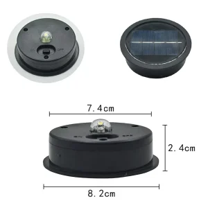 2V 120MA Cover 80MM Solar LED Light Courtyard Outdoor Solar Lantern Light Source