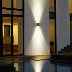 2x5W 2x8W 2x10W Up Down Light Courtyard Garden IP65 Waterproof Led Wall Lamp Decorative Wall Lights For Home Outdoor