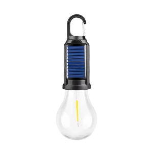 3-Mode Type-C Rechargeable Hanging Camping Lantern, Solar Garden Light
