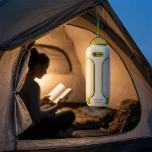 3000mAh Multifunction Camping Light with Mosquito Repellent, Folding Hook, IP65, Portable LED Lantern and Emergency Power