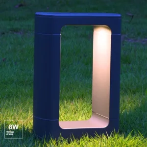 300mm 600mm 800mm Outdoor Landscape Pillar Lawn Lamp 7W 12W Garden LED Bollard Light