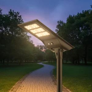 30W 40W 50W 60W Aluminum IP65 Waterproof Outdoor Solar Street Lamp All-in-One LED Solar Street Light