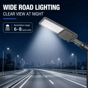 30W 50W 60W 100W LED Street Light Road Lamp Outdoor Waterproof IP66 Commercial Parking Lot Lighting