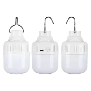 30W 80W 150W 200W Portable USB Rechargeable LED Camping Emergency Light