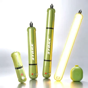 30cm 60cm 86cm Rechargeable IP66 Waterproof Collapsible Inflatable LED Light Tube Lamp for Outdoor Emergency Camping