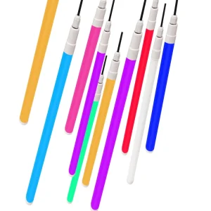 320 360 Degree Viewing Angle T5 T8 Pendant Wall Light Atmosphere Colorful RGB LED Tube Night Light