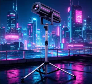 350W LED Follow Spot Light, RGBW, DMX512, UV