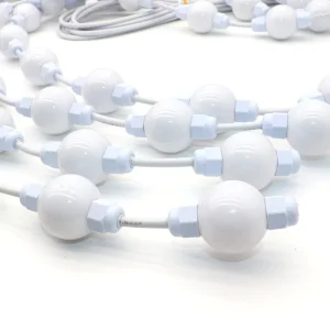 35mm Round Addressable LED Pixel Light 1.44W IP67 Waterproof Programmable LED Pixel String Light for Building Lighting