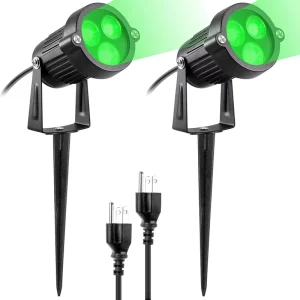 3W 12V Waterproof Aluminum LED Landscape Spike Garden Pathway Light IP65 AC Power Supply