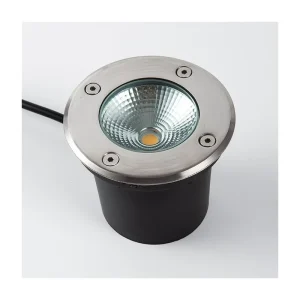 3W 80mm Waterproof Outdoor Garden Inground Light Buried Ground Light LED COB Underground Lamp