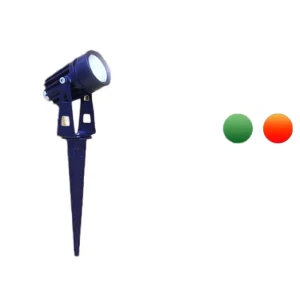 3W AC Cob LED Tree Spotlight 220V Waterproof Outdoor Aluminum Ground Inserted Lamp IP65 Rating Garden Application