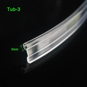 3mm Fiber Optic Tube with Wide Skirt LED Light Source for Room Step Car Interior Decoration