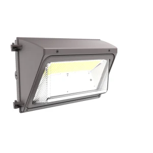 40 80W IP65 Aluminum LED Wall Pack Light Warm White Outdoor Square Shape 18W Power for Garden or Court Use