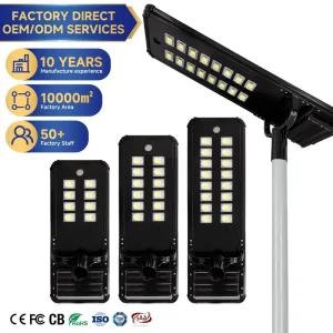 400W-800W All-in-One Solar Light IP65 Die-Cast Aluminum