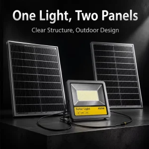 400W Solar Reflector Projector Floodlight Waterproof Spotlight Street Garden Outdoor Led Solar Flood Light with Remote CE/FCC
