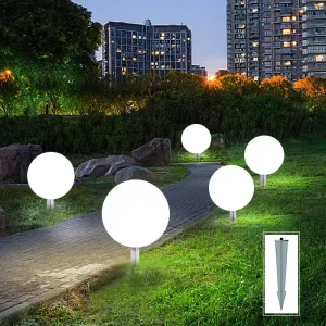40CM Waterproof LED Garden Ball Light Rechargeable Landscape Lighting Lawn Lamps for Outdoor Party Wedding Bar Garden