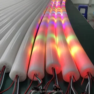 40mm Diameter Technology Flex Neon Lights 5m Rollo Neon Flex RGB 24V Silicone Neon Luz LED Tube