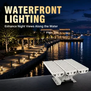 432W High Bright LED Flood Light IP65 Die Cast Aluminum CE RoHS AC85-265V/24V Outdoor Building Landscape Lighting 5 Year DMX512